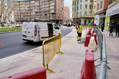 La plaza circular recupera los 2 carriles tras meses de obras.
