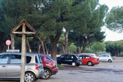Acondicionamiento de los aparcamientos de FASA en el pinar.
