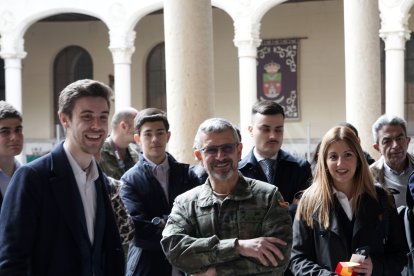 Inauguración de las exposiciones.