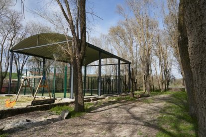 Pista de pádel de Wamba.