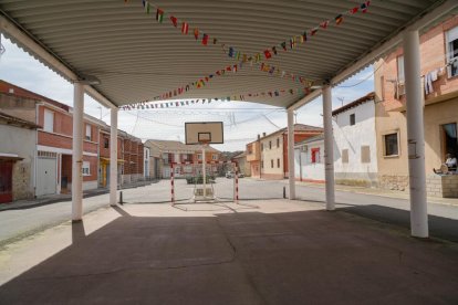 Instalaciones deportivas en el centro de este pueblo de Valladolid