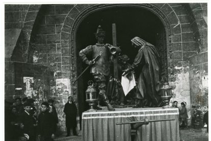 Paso procesional Camino del Calvario, 1923