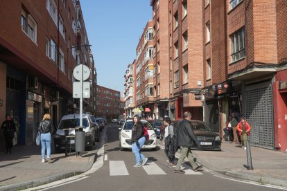 La calle de la Mota de Valladolid.