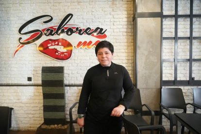 Aroa Soba, dueña de la cafetería Saborea me.