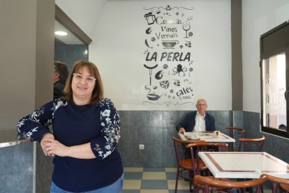 Sheila Morán, dueña del bar La Perla
