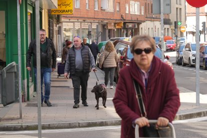 La calle Mota del barrio de La Rubia en la actualidad 
