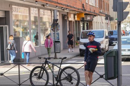 La calle Mota del barrio de La Rubia en la actualidad