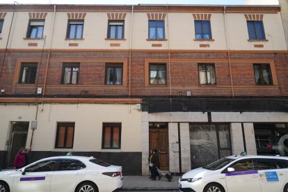 La calle Mota del barrio de La Rubia en la actualidad