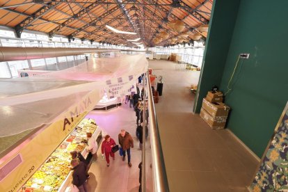 Así avanzan las obras en el restaurante del Mercado del Val