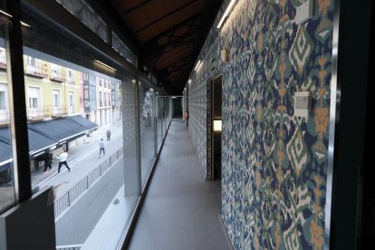 Así avanzan las obras en el restaurante del Mercado del Val