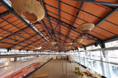 Así avanzan las obras en el restaurante del Mercado del Val