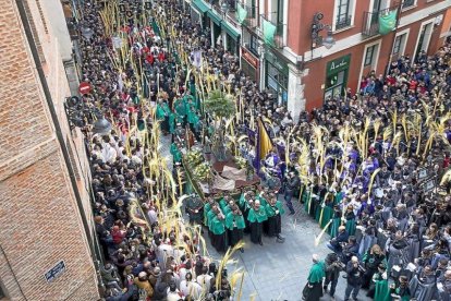 ‘La Entrada Triunfal de Jesús en Jerusalén’ regresa a la Iglesia de la Vera Cruz el Domingo de Ramos, 2018.