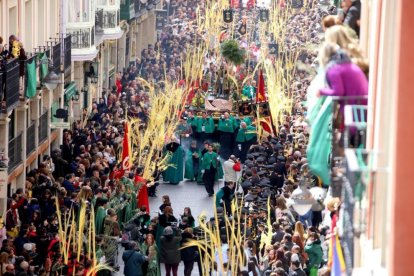 Procesión de Las Palmas para conmemorar el Domingo de Ramos, 2018