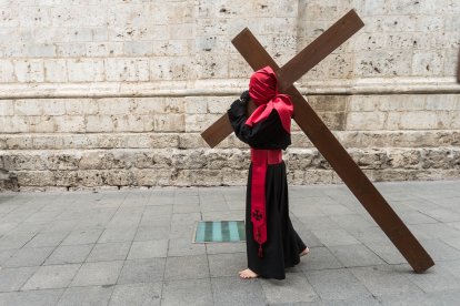 Procesión del Santísimo Cristo de la Luz de la Semana Santa de Valladolid, 2018.