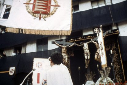 Pregón de las Siete Palabras, alrededor de 1980.