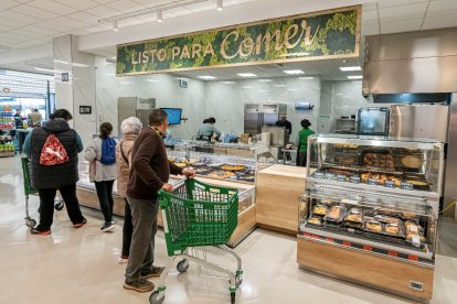 Aspecto del nuevo Mercadona de Medina del Campo