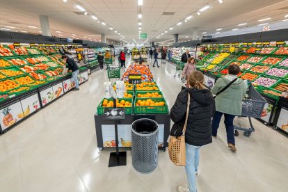 Aspecto del nuevo Mercadona de Medina del Campo