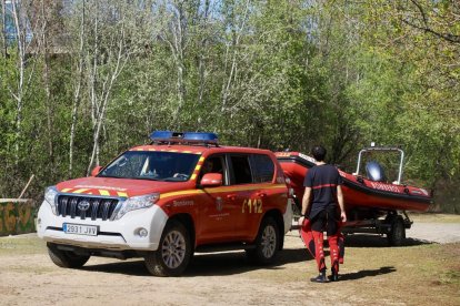 Los bomberos de Valladolid continúan con la búsqueda del joven aragonés desaparecido