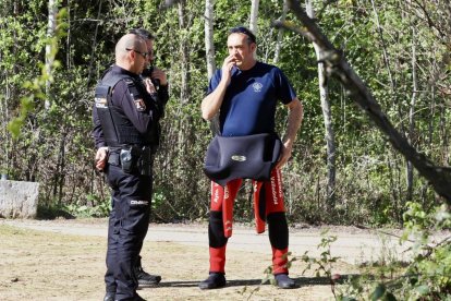 Los bomberos de Valladolid continúan con la búsqueda del joven aragonés desaparecido