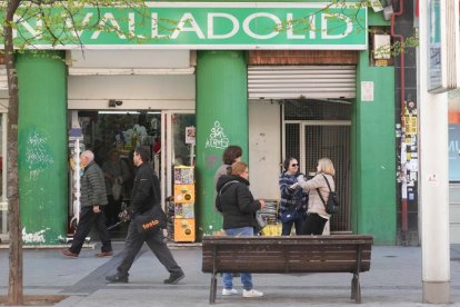La plaza de la Cruz Verde de Valladolid en la actualidad
