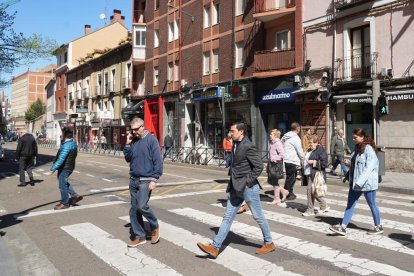 La plaza de la Cruz Verde de Valladolid en la actualidad