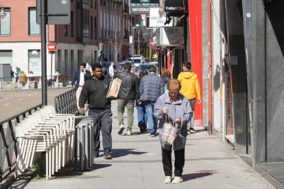 La plaza de la Cruz Verde de Valladolid en la actualidad