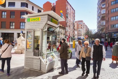 La plaza de la Cruz Verde de Valladolid en la actualidad