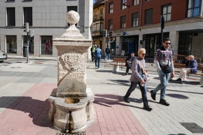 La plaza de la Cruz Verde de Valladolid en la actualidad