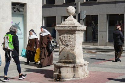 La plaza de la Cruz Verde de Valladolid en la actualidad