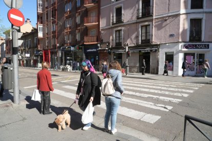 La plaza de la Cruz Verde de Valladolid en la actualidad