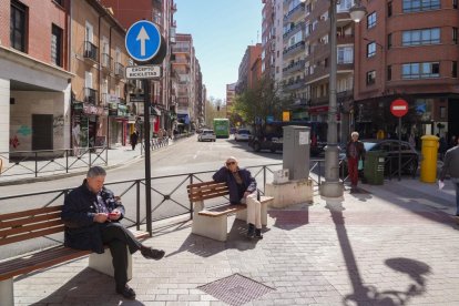 La plaza de la Cruz Verde de Valladolid en la actualidad