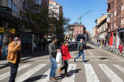 La plaza de la Cruz Verde de Valladolid en la actualidad