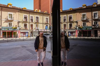 La plaza de la Cruz Verde de Valladolid en la actualidad