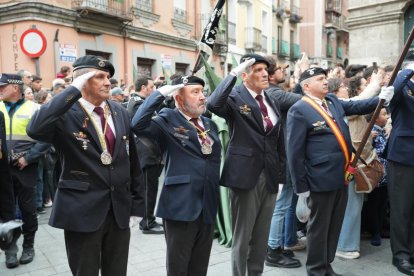 Un momento de la Procesión del Santísimo Rosario del Dolor.