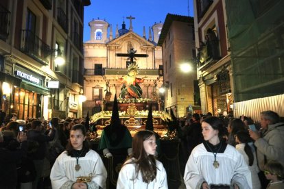 Un momento de la Procesión del Santísimo Rosario del Dolor.