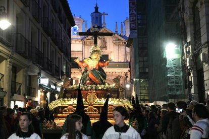 Un momento de la Procesión del Santísimo Rosario del Dolor.