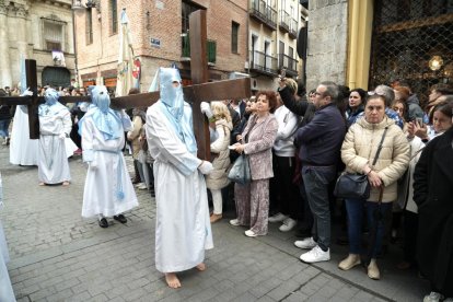 Un momento de la Procesión del Santísimo Rosario del Dolor.