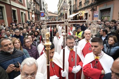 Un momento de la Procesión del Santísimo Rosario del Dolor.