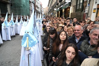 Un momento de la Procesión del Santísimo Rosario del Dolor.