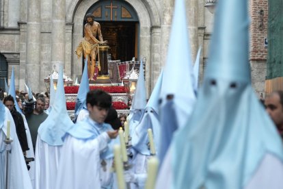 Un momento de la Procesión del Santísimo Rosario del Dolor.