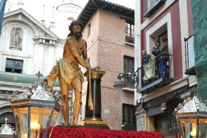 Un momento de la Procesión del Santísimo Rosario del Dolor.
