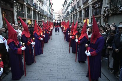 Un momento de la Procesión del Santísimo Rosario del Dolor.