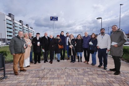Inauguración de la plaza José Luis Alonso de Santos