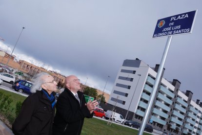 Inauguración de la plaza José Luis Alonso de Santos
