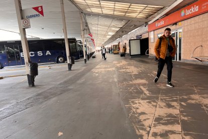 Estado de la Estación de Autobuses de Valladolid