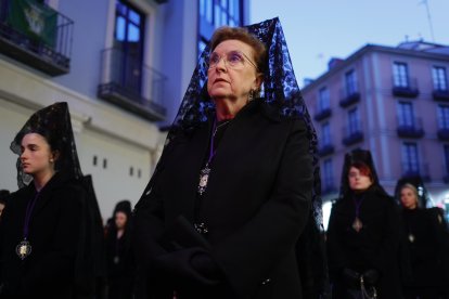 Un momento del Vía Crucis Procesional