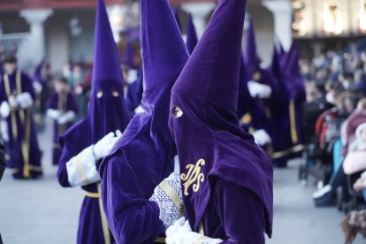Un momento del Vía Crucis Procesional