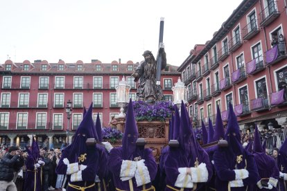 Un momento del Vía Crucis Procesional