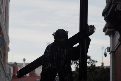 Un momento del Vía Crucis Procesional