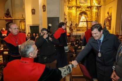 Un momento de la Misa de Autoridades de las Angustias de Valladolid.